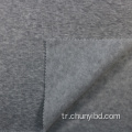 Heather Grey% 100 Polyester Bir Yan Fırça Fırça Atkılı Kabuklu Polar Kumaş Evde Tekstil